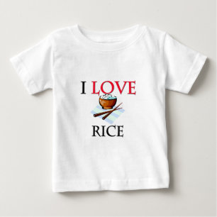 Jag älskar ris tee shirt