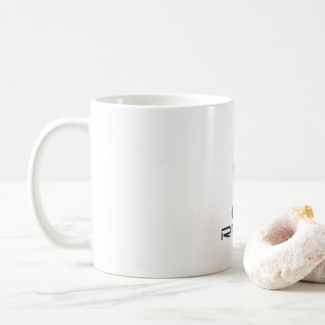 jag älskar riway-mugg kaffemugg (Med munk)