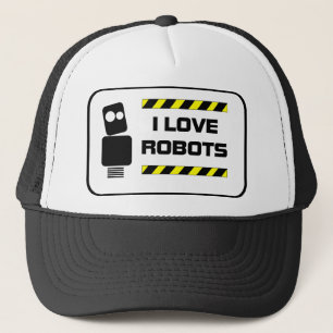 Jag älskar robotar keps