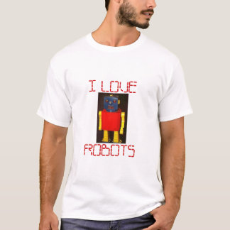 JAG ÄLSKAR ROBOTAR TEE