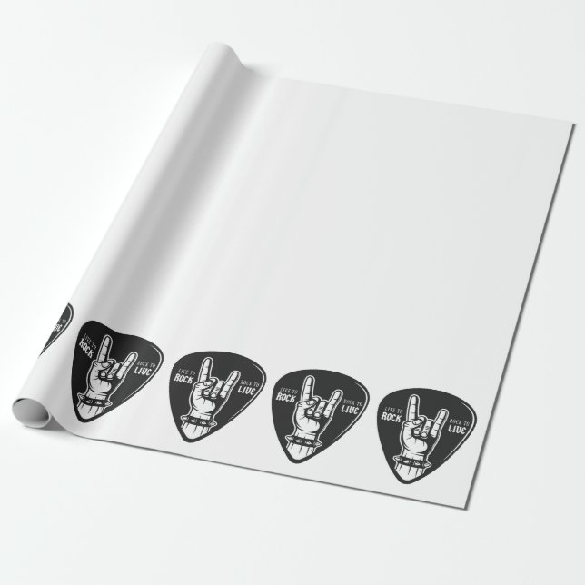 Jag älskar rock presentpapper (Utrullad)