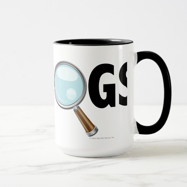 Jag älskar röda/svarten Hogs Mugg (Höger)