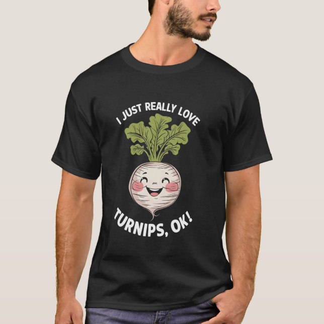 Jag Älskar Rödbetor Ok T Shirt (Framsida)