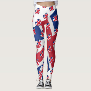 Jag älskar roliga Förenade kungariket fackliga Leggings