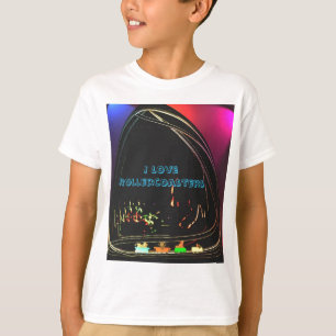 Jag älskar Rollercoasters Tee Shirt