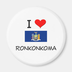 Jag älskar Ronkonkoma New York Magnet