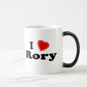 Jag älskar Rory Magisk Mugg