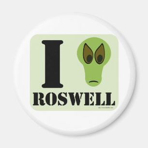 Jag älskar Roswell Magnet