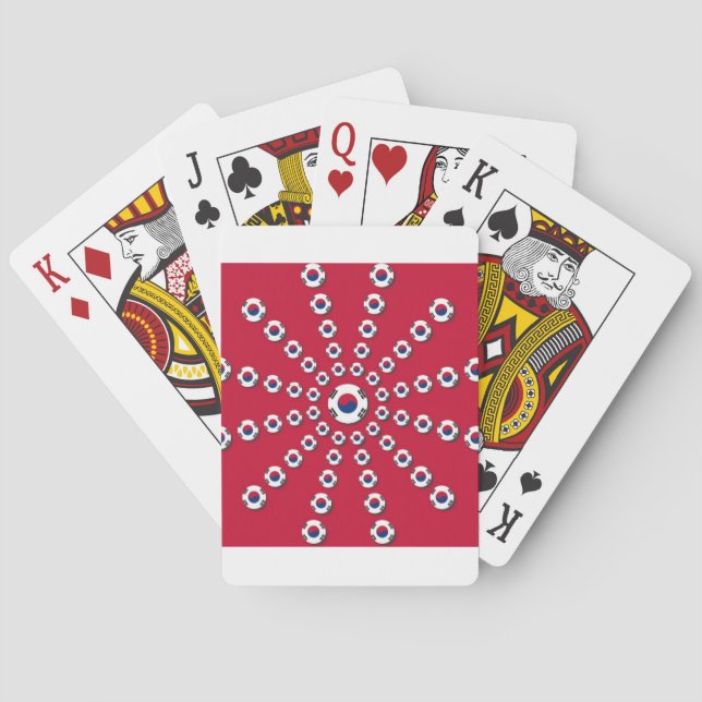Jag älskar rött casinokort (Baksidan)