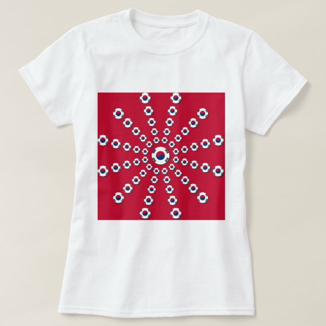 Jag älskar rött t-shirt (Design framsida)
