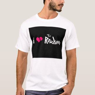 Jag älskar rowdiesna t shirt