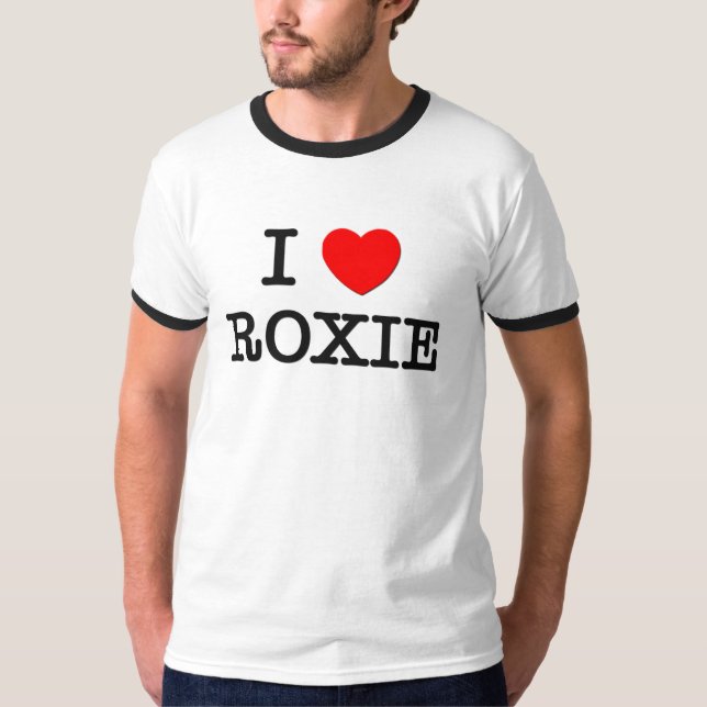 Jag älskar Roxie Tee (Framsida)