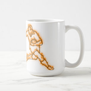 Jag älskar Rugby Kaffemugg