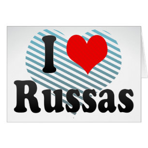 Jag älskar Russas, Brasilien. EuAmo-nolla Russas, OBS Kort