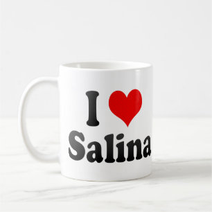 Jag älskar salinaen, United States Kaffemugg