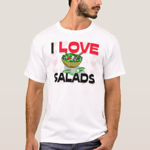 Jag älskar sallader t-shirt