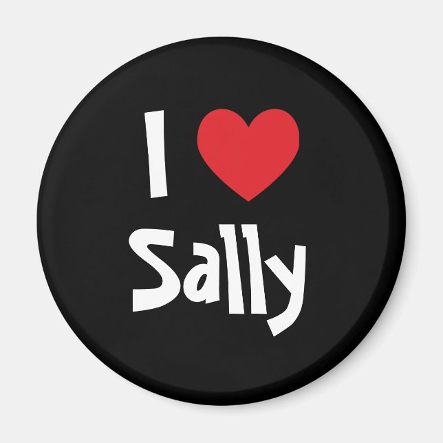 Jag älskar Sally Magnet (Framsidan)