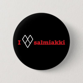 Jag älskar salmiakki knapp