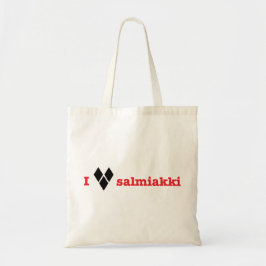 Jag älskar salmiakki tygkasse