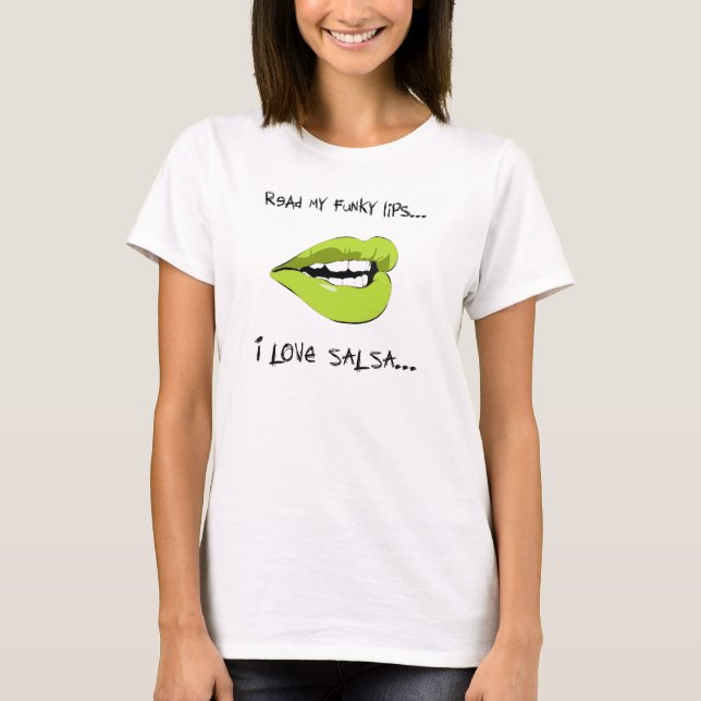 JAG ÄLSKAR SALSA TEE (Framsida)