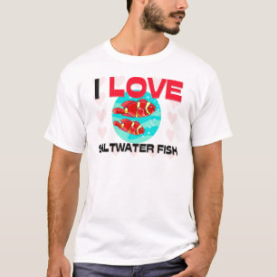 Jag älskar Saltwaterfisken Tee