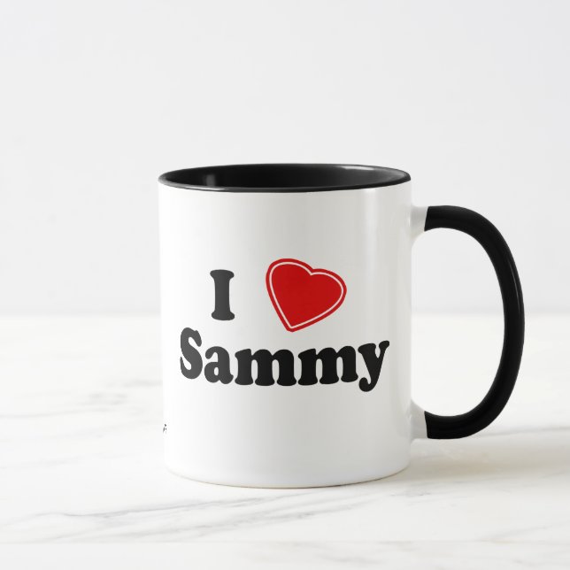 Jag älskar Sammy Mugg (Höger)