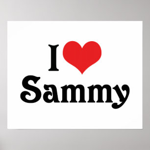 Jag älskar Sammy Poster