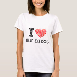 Jag älskar San Diego T Shirt