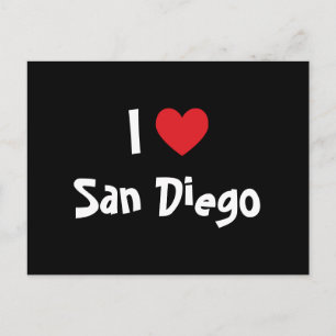 Jag älskar San Diego Vykort
