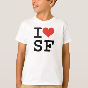 Jag älskar San Francisco T Shirt