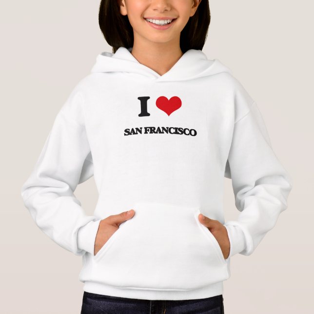 Jag älskar San Francisco Tee (Framsida)