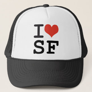 Jag älskar San Francisco Truckerkeps