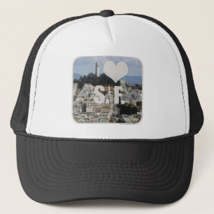 Jag älskar San Francisco Truckerkeps