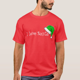 Jag älskar Santa Tee Shirt
