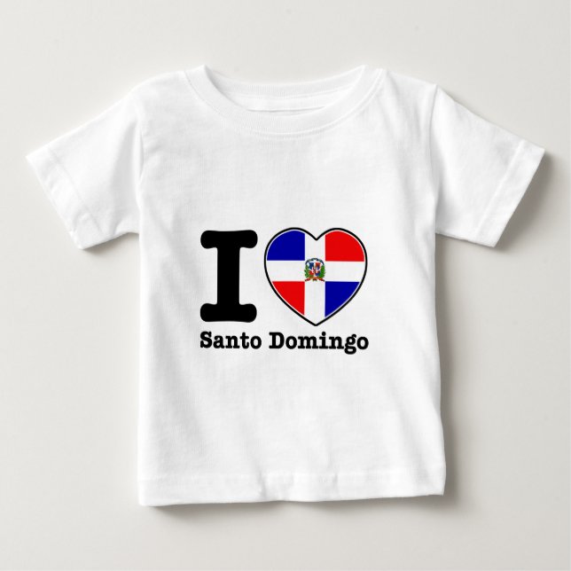 Jag älskar Santo Domingo T-shirt (Framsida)