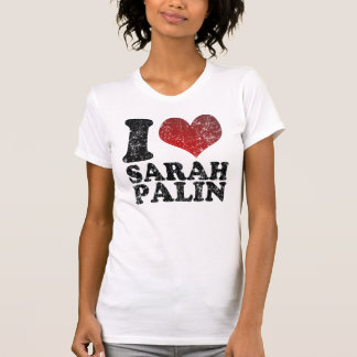 Jag älskar Sarah Palin t skjortor T-shirt