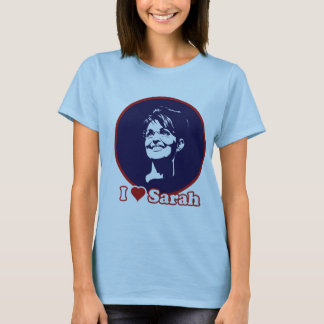 Jag älskar Sarah Tee Shirt
