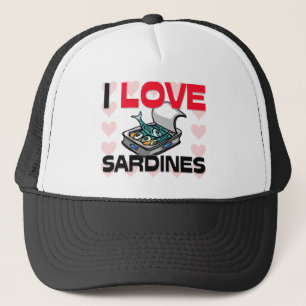Jag älskar Sardines Keps