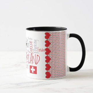 Jag älskar Schweitz favorit- schweiziska saker Mugg