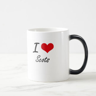 Jag älskar Scots Magisk Mugg