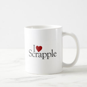 Jag älskar Scrapple Kaffemugg