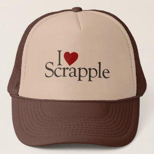 Jag älskar Scrapple Truckerkeps