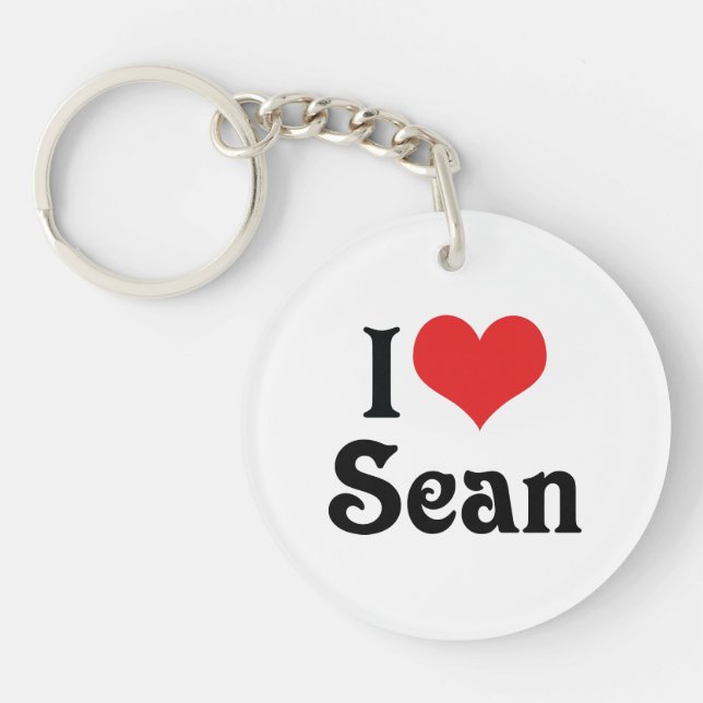 Jag älskar Sean (Framsidan)