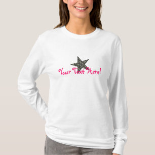 Jag älskar sebra muff tshirten för damer den Lon Tröja