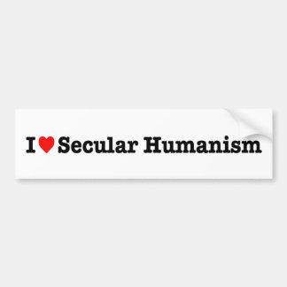 “JAG ÄLSKAR SEKULÄR HUMANISM” BILDEKAL