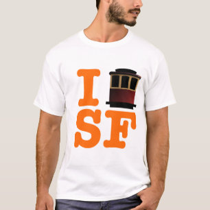 Jag älskar SF Tee Shirt