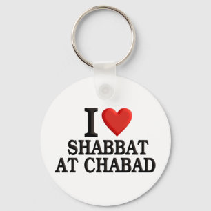 Jag älskar Shabbat på Chabad Nyckelring