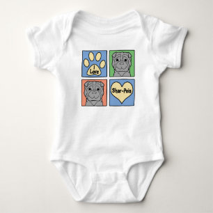 Jag älskar Shar-Peis T-shirt