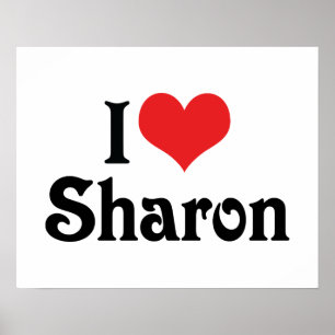 Jag älskar Sharon Poster
