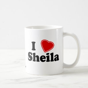 Jag älskar Sheila Kaffemugg
